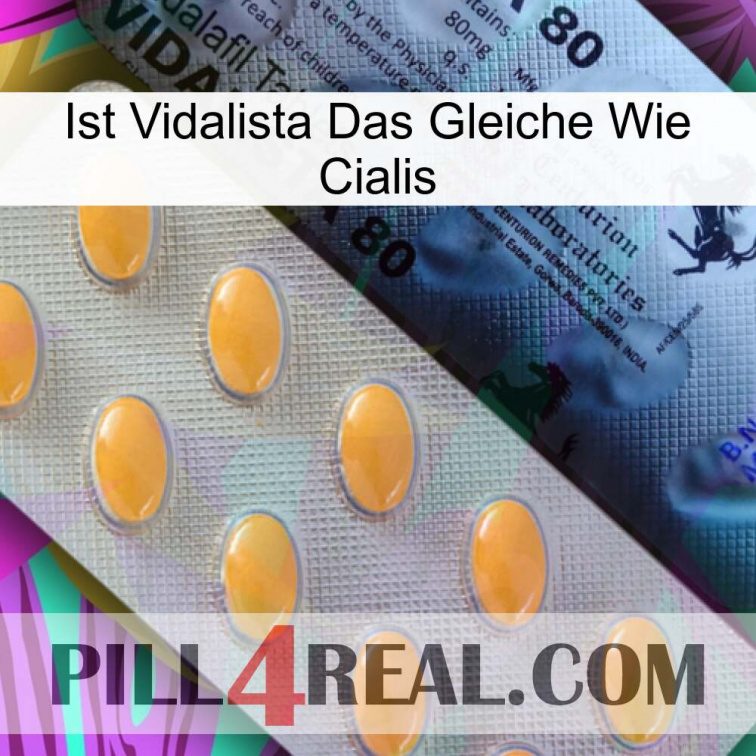 Is Vidalista The Same As Cialis 44